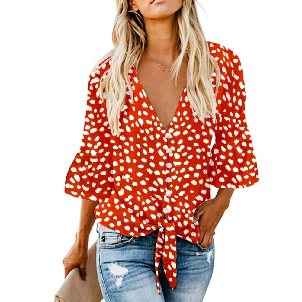 Button Down Blouse